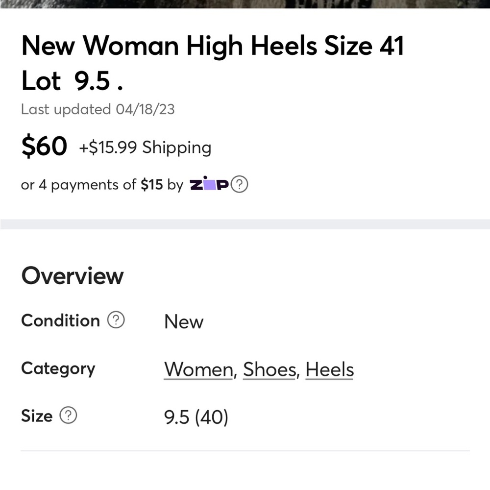 New Woman High Heels. - Picture 11 of 13